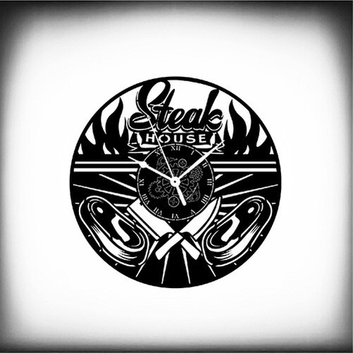 Orologio parete steak - da,