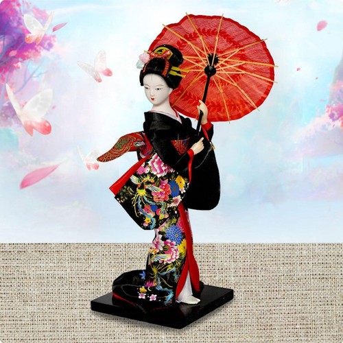 Bambola geisha giapponese - bambola,