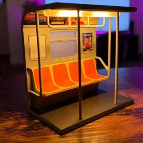 Luce notturna tema treno - luce,