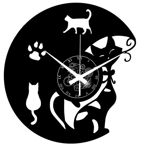Orologio parete fatto a - da,