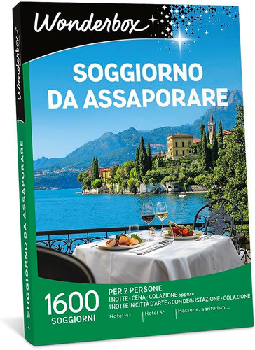 Cofanetto regalo soggiorno - cofanetto,