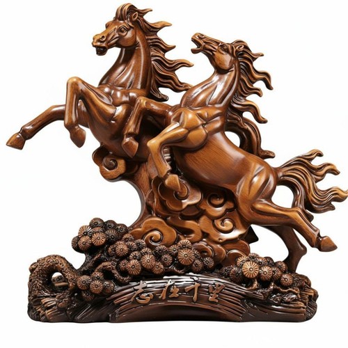 Scultura cavallo zodiacale - , in