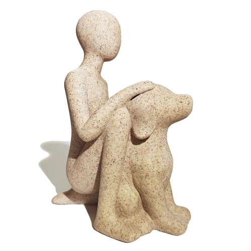 Scultura resina cane - scultura,