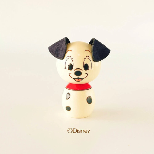 Bambola kokeshi 101 dalmati - kokeshi,